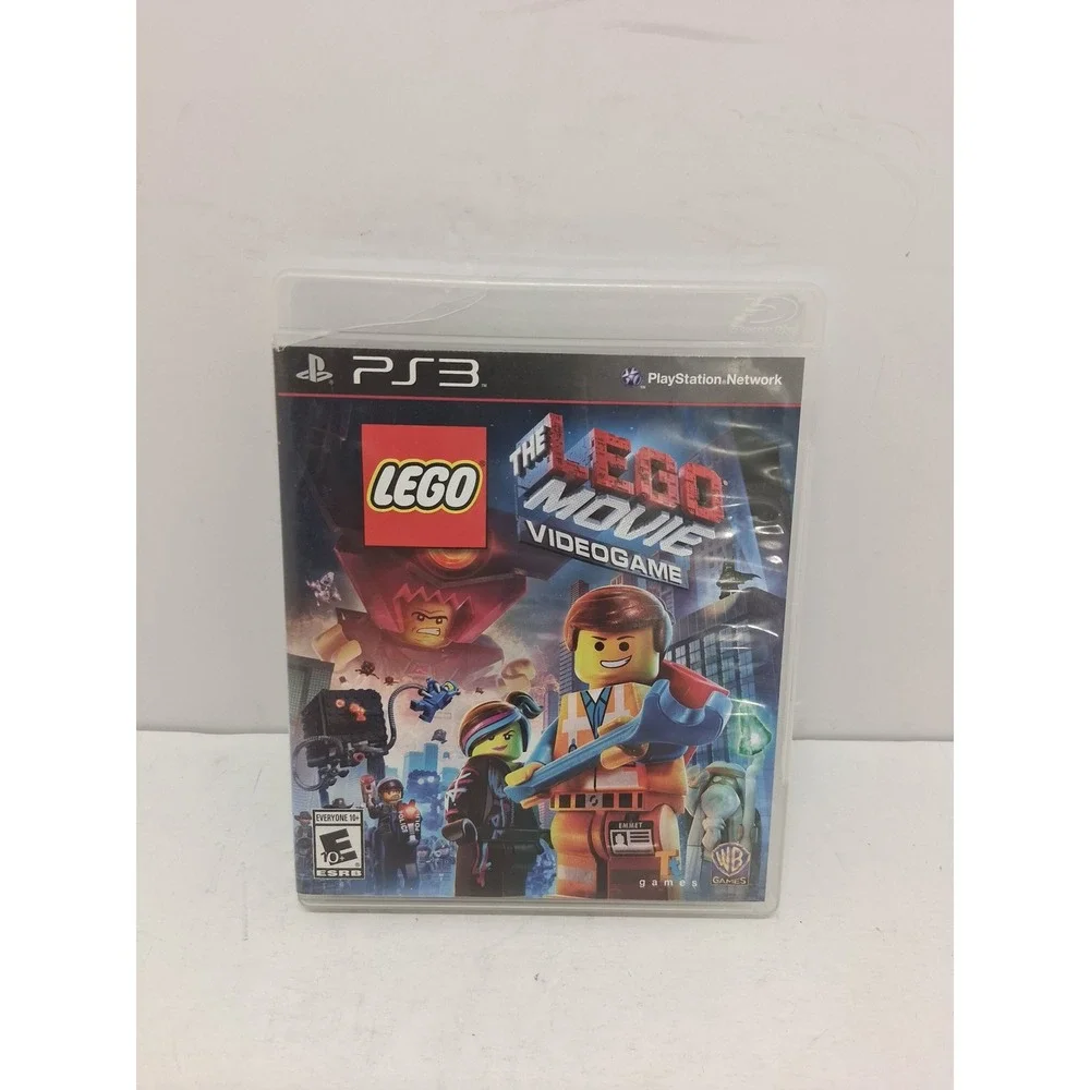 The LEGO Movie Videogame PS3 PlayStation 3 WB Games 2014 CIB Complete Case